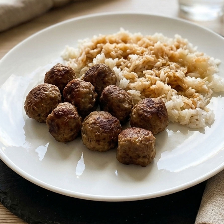 Boulettes de viande hachée
