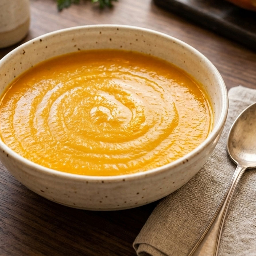 Velouté carotte patate douce